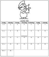 naaimachine Wees Bij wet Maak je eigen kalender, verjaardagskalender of familieplanner