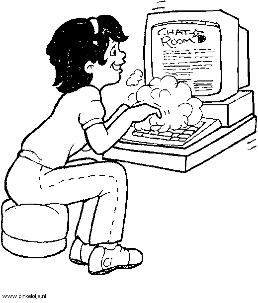 MSN, Chatten achter de computer