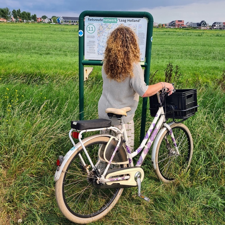 Fietsen in de natuur